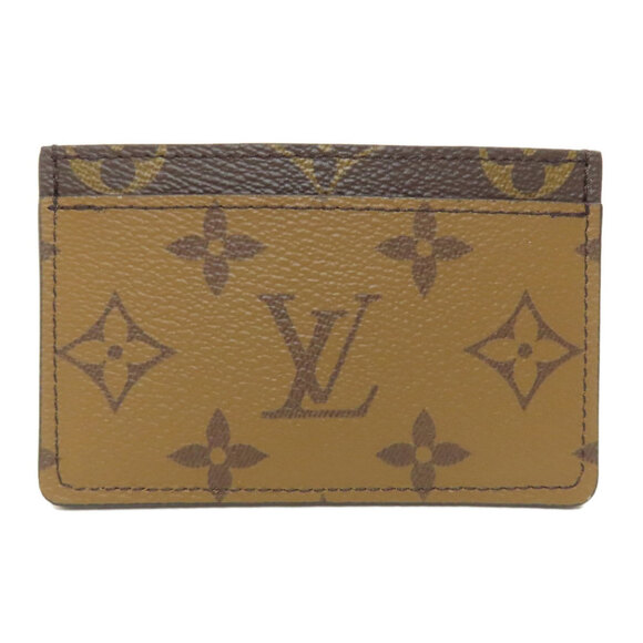 LOUIS VUITTON Brown Monogram Card Holder - Picture 1 of 11
